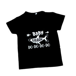 PingFong Baby Shark Graphic T-Shirt Boys 3T Toddler